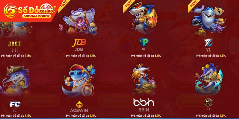 Bắn cá đổi thưởng tái hiện được cảnh đại dương