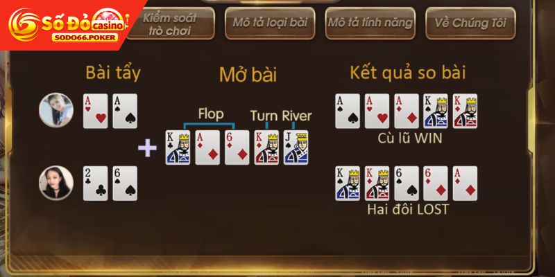 Khác biệt của Poker truyền thống và đổi thưởng