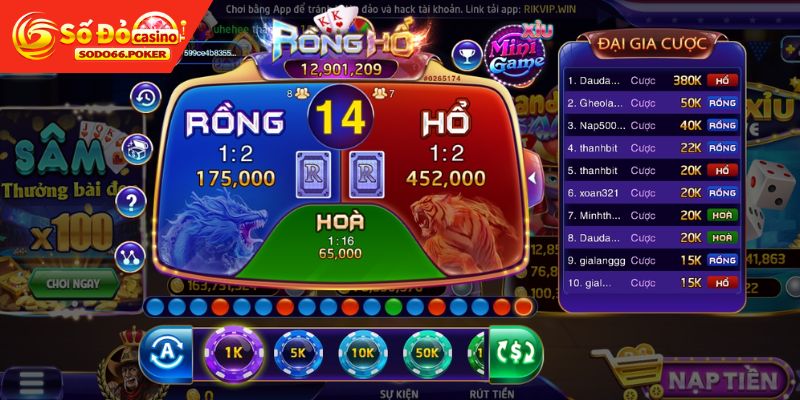 Mẹo cá cược rổng hổ SODO66
