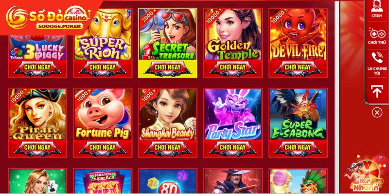 Những tựa game nổ hũ SODO66 siêu hot với tỷ lệ thắng cao