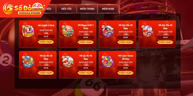 Sơ lược chuyên mục xổ số SODO66